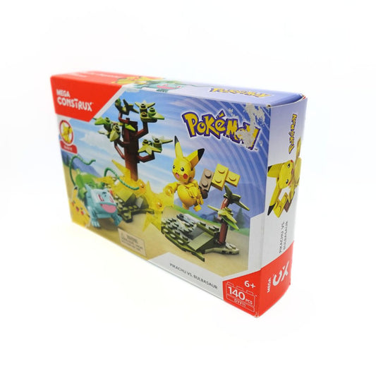 Pokemon Mega Construx Pikachu vs. Bulbasaur