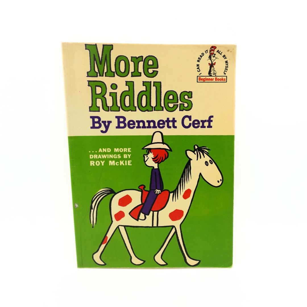 1971 More Riddles by Bennett Cerf – Natsukashii Retro