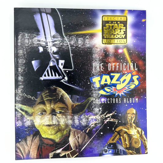 Star Wars Tazos in Collectors Album