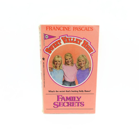 1988 Sweet Valley High Family Secrets Paperback