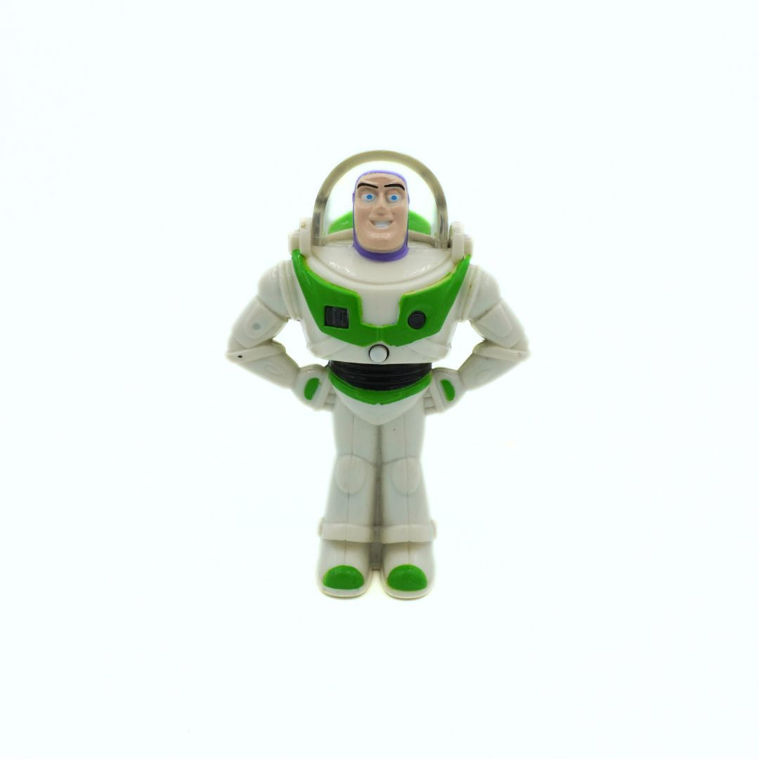 Toy Story Buzz Lightyear figurine on a white background