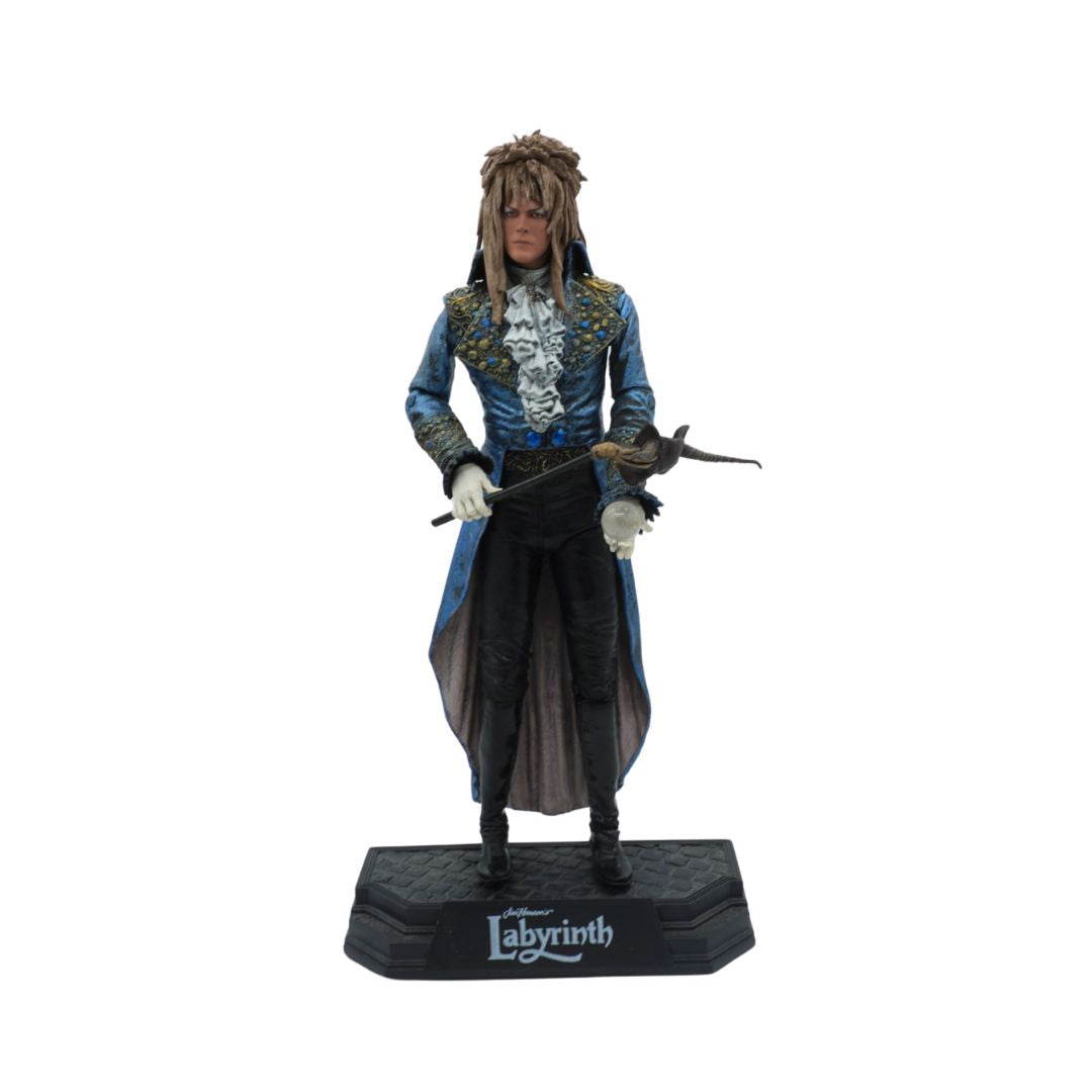 Figure from the movie 'Labyrinth' on a white background