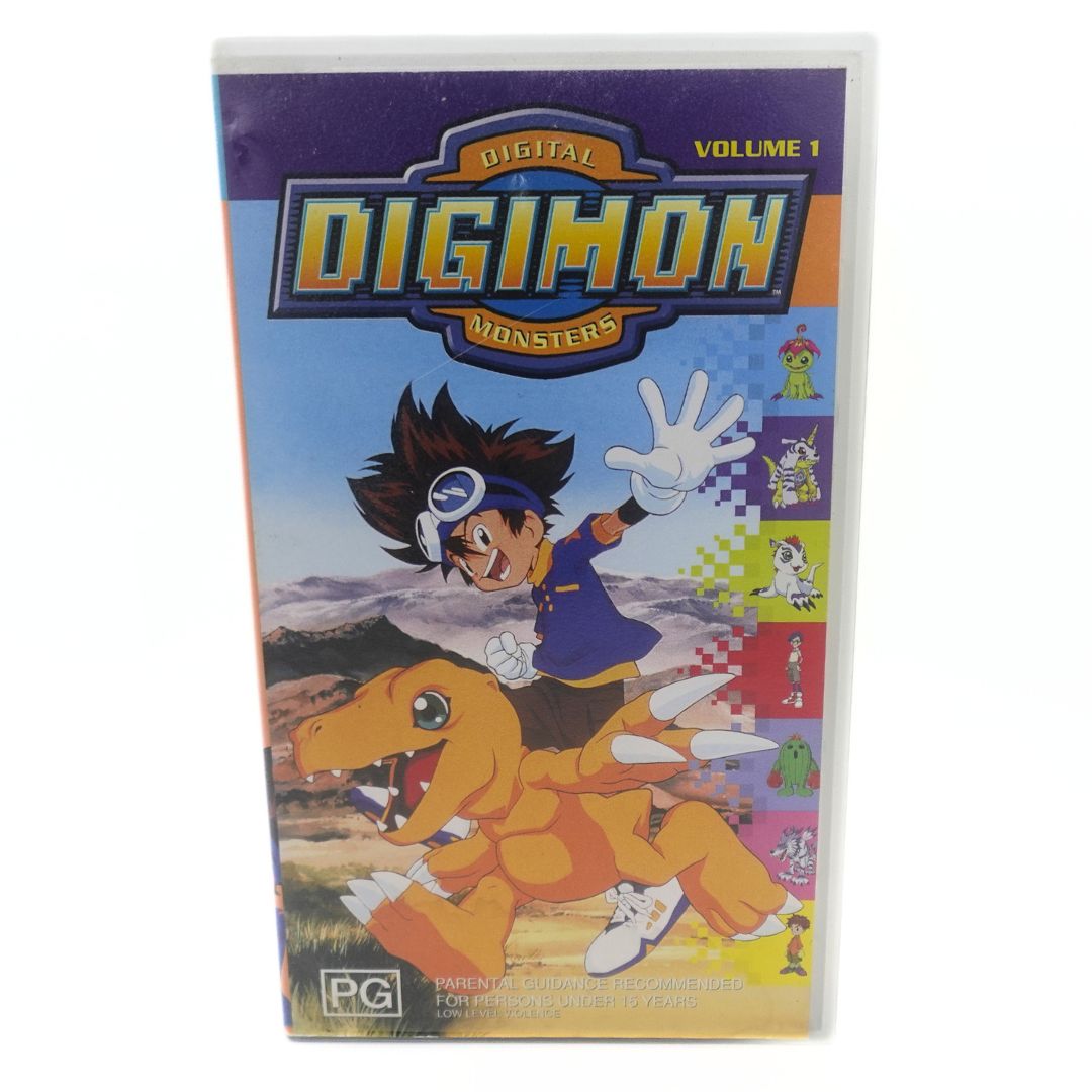 1999 Digimon Volume 1 VHS