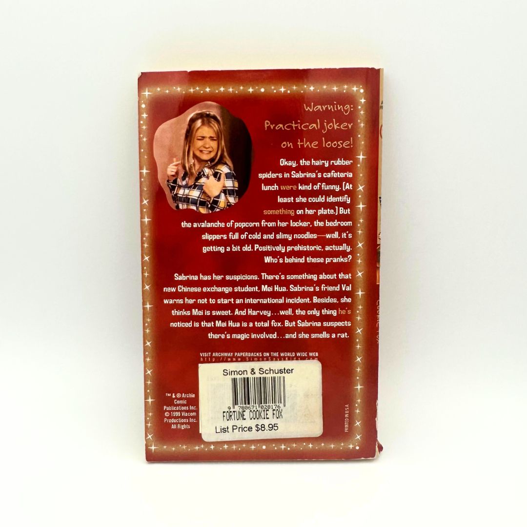 Sabrina the Teenage Witch Fortune Cookie Fox Book