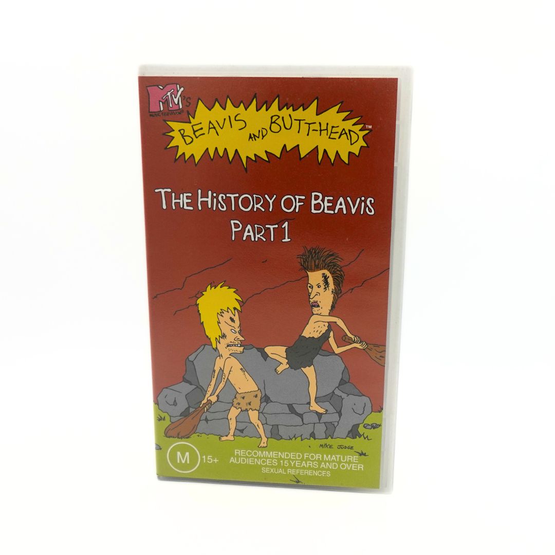 1999 Beavis and Butt-Head The History of Beavis Part 1 VHS