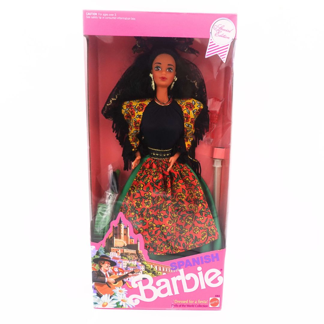 1991 Dolls of the World Spanish Barbie
