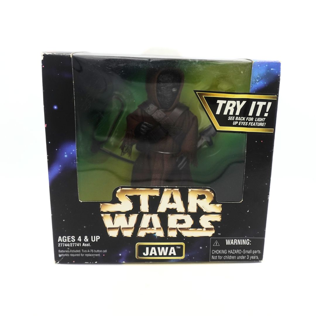 1997 Star Wars Jawa Figure with Light Up Eyes