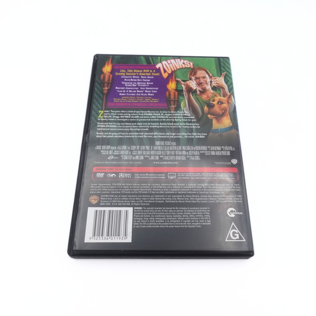 Scooby Doo Live Action DVD