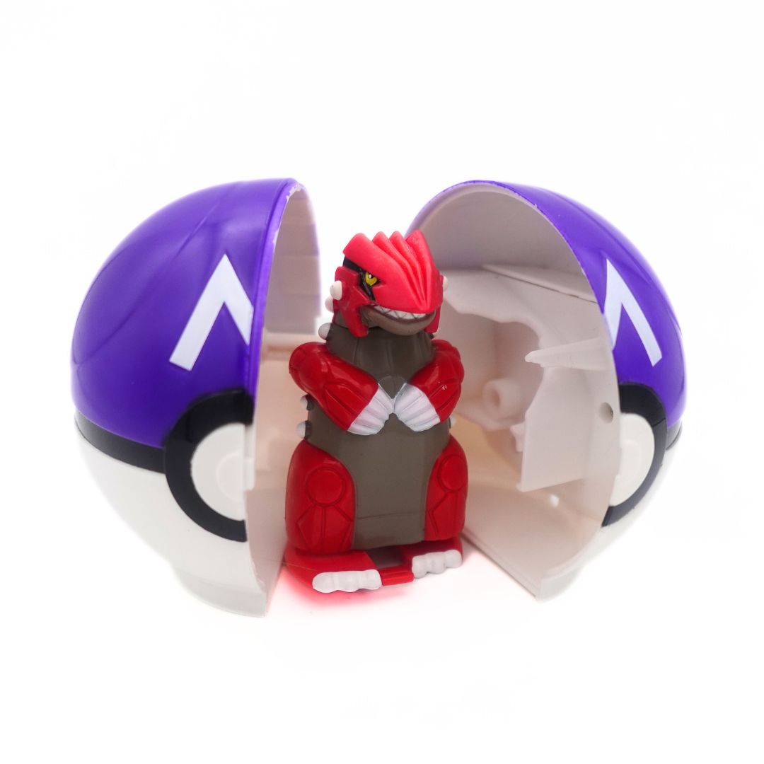 2003 McDonalds Wind-up Groudon in Master Ball