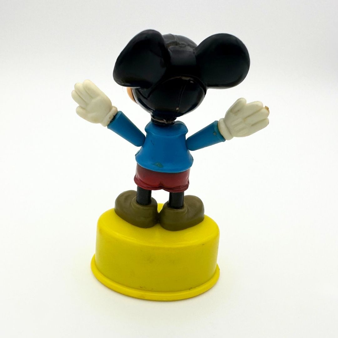Vintage Mickey Mouse Disney push-up puppet toy