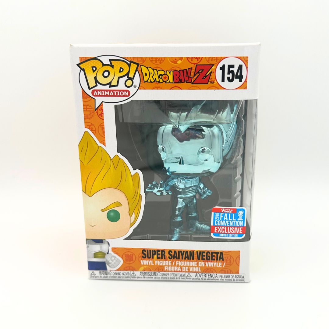 Chrome Super Saiyan Vegeta 154 Funko Pop