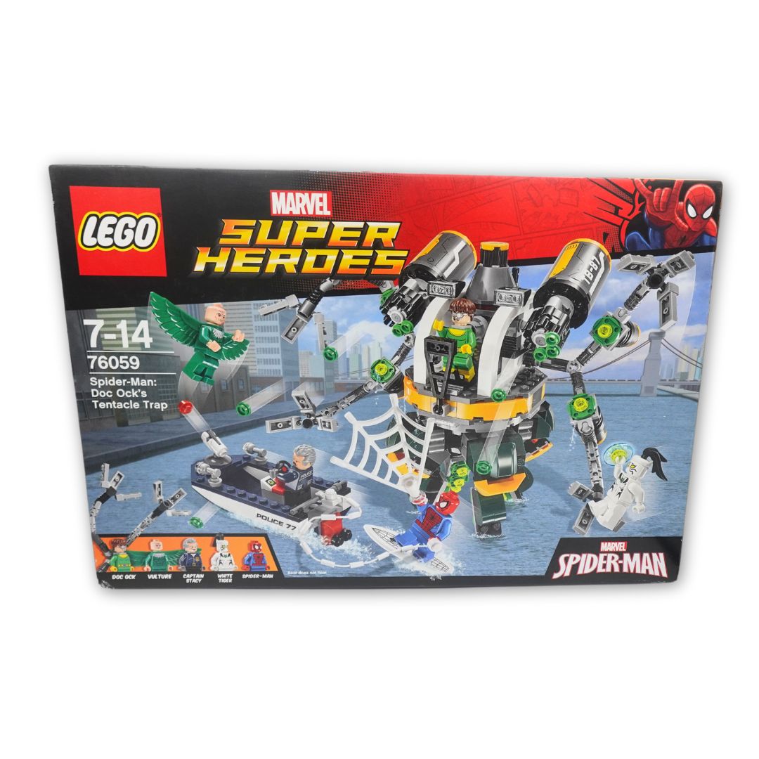 Lego Marvel Superheroes 76059 Spider-Man Doc Ock's Tentacle Trap