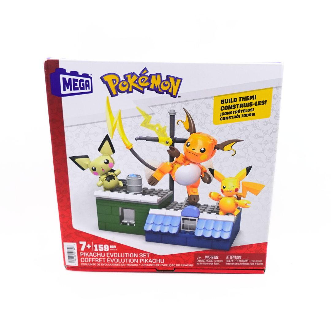 Mega Pokemon Pikachu Evolution Set