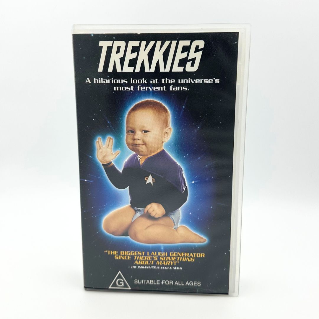 Rare Timecoded Preview Trekkies VHS