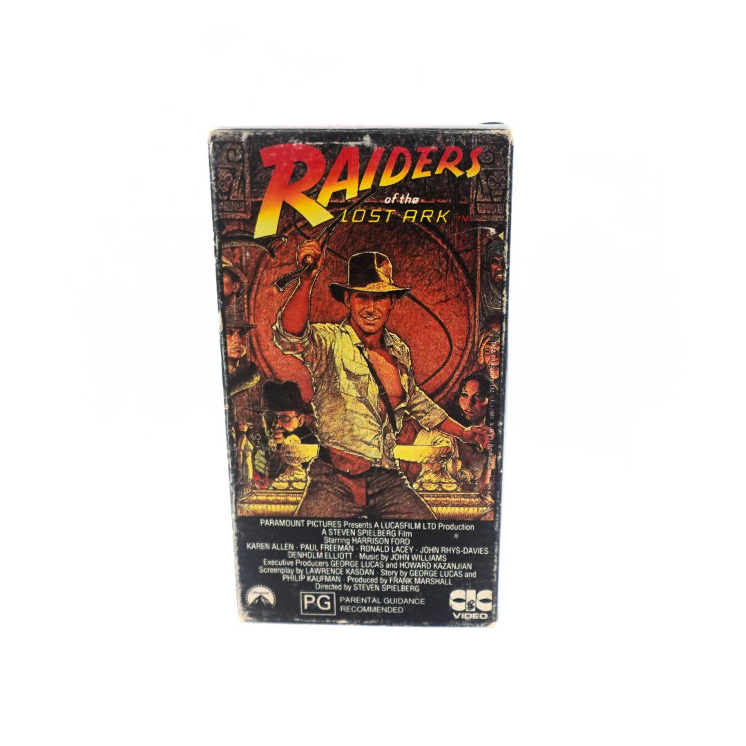 1989 Raiders of the Lost Ark VHS