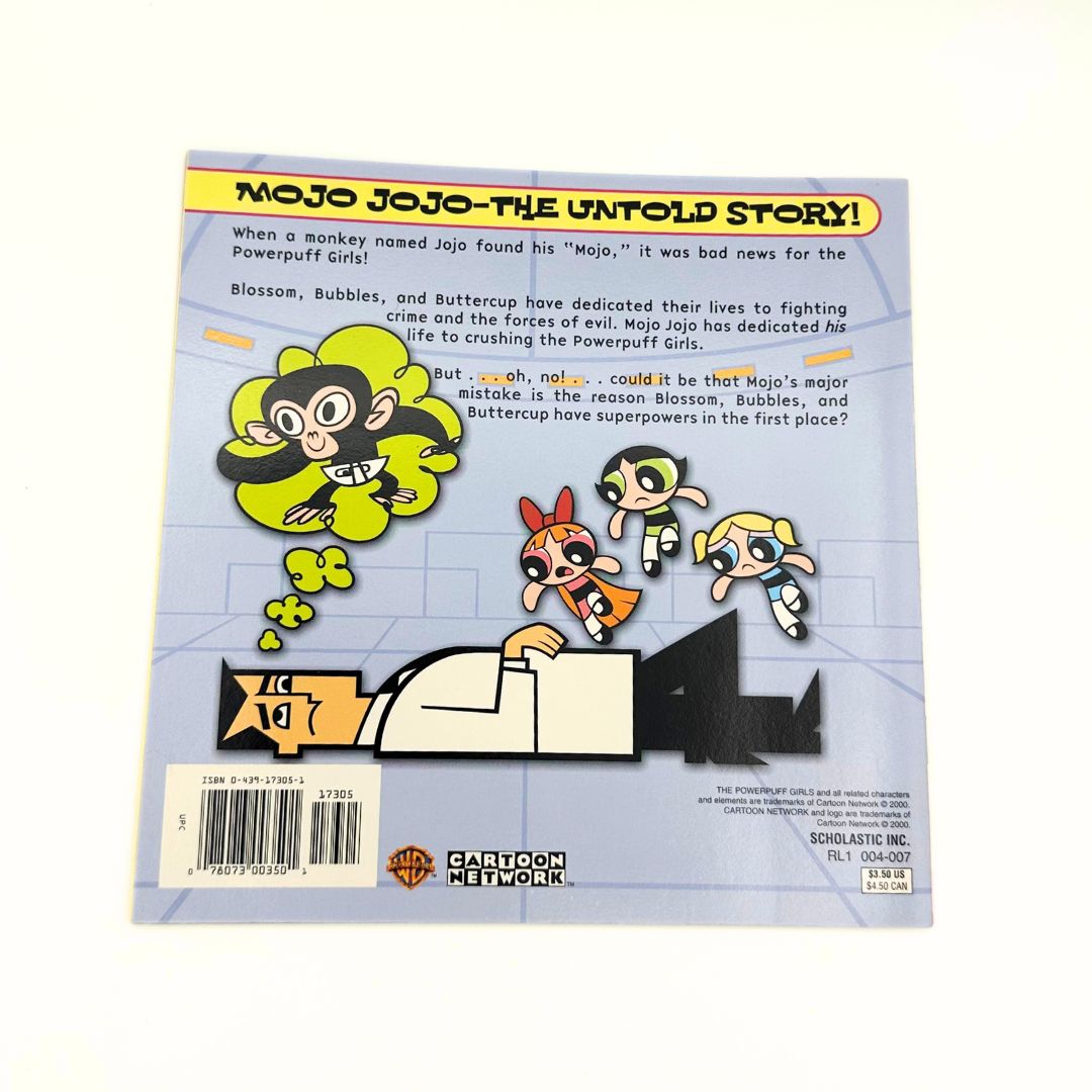 2000 The Powerpuff Girls Mojo Jojo's Rising Book