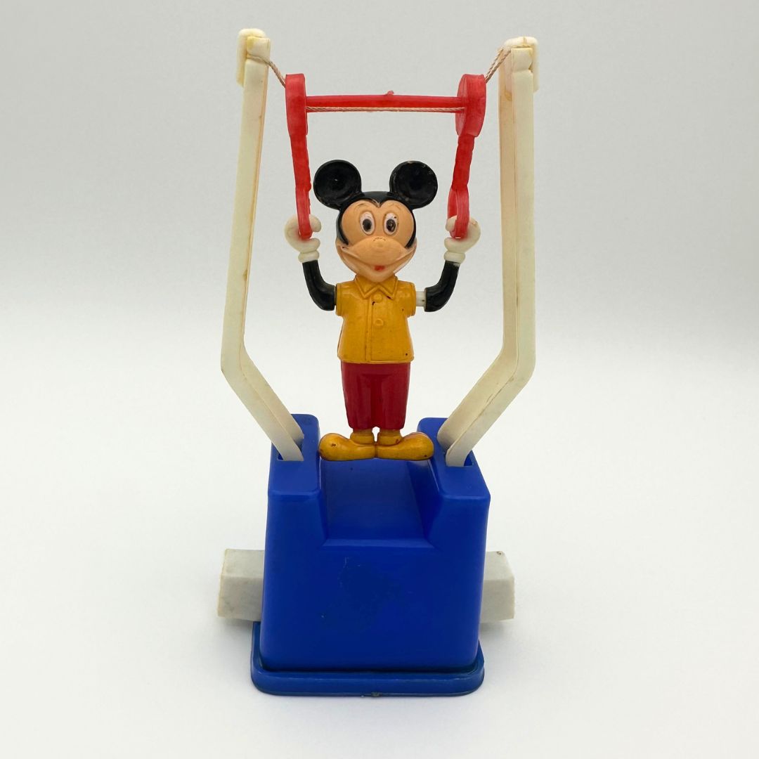 1977 Vintage Mickey Mouse Trapeze Toy