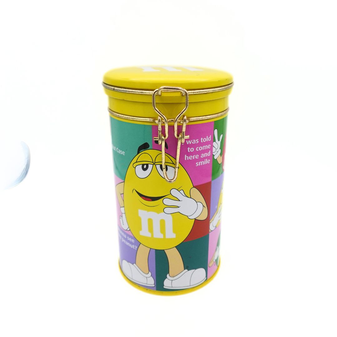 2010 M&M's Yellow Tin