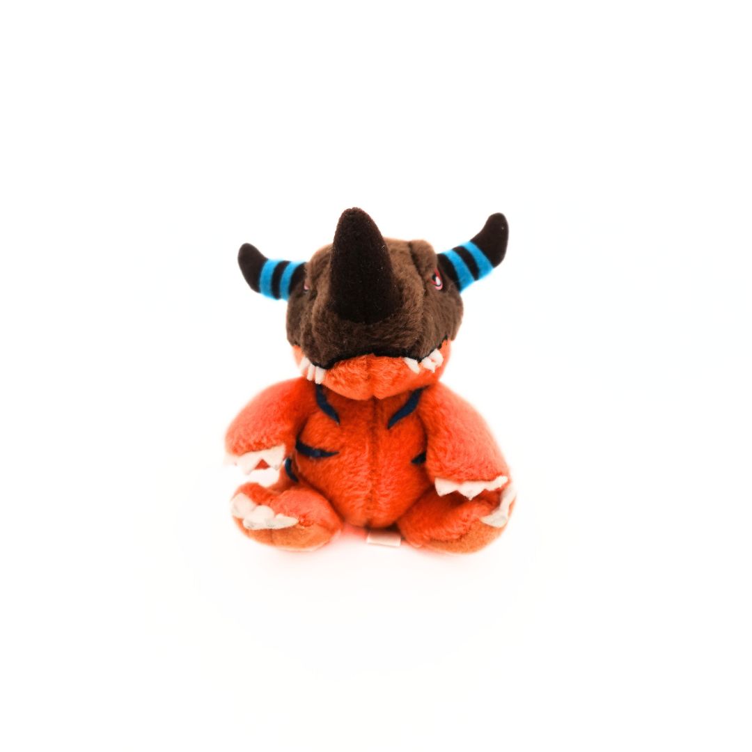 1999 Digimon Greymon 4" Plush