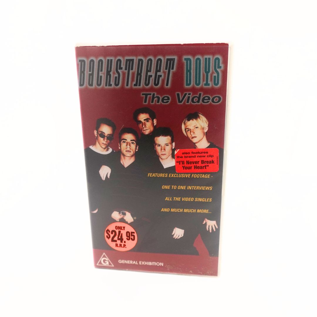 1996 Backstreet Boys The Video VHS