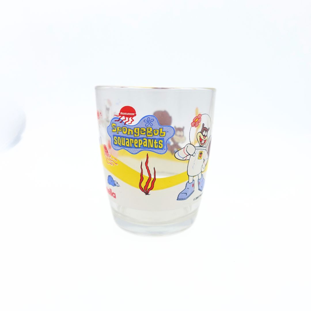 2005 Nutella Sandy Cheeks Spongebob Glass