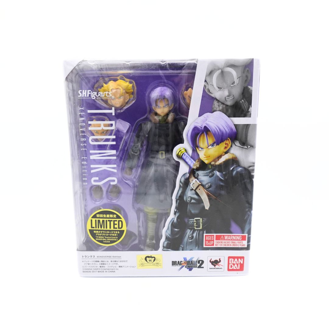 S.H. Figuarts Trunks Xenoverse Edition Dragon Ball Figure