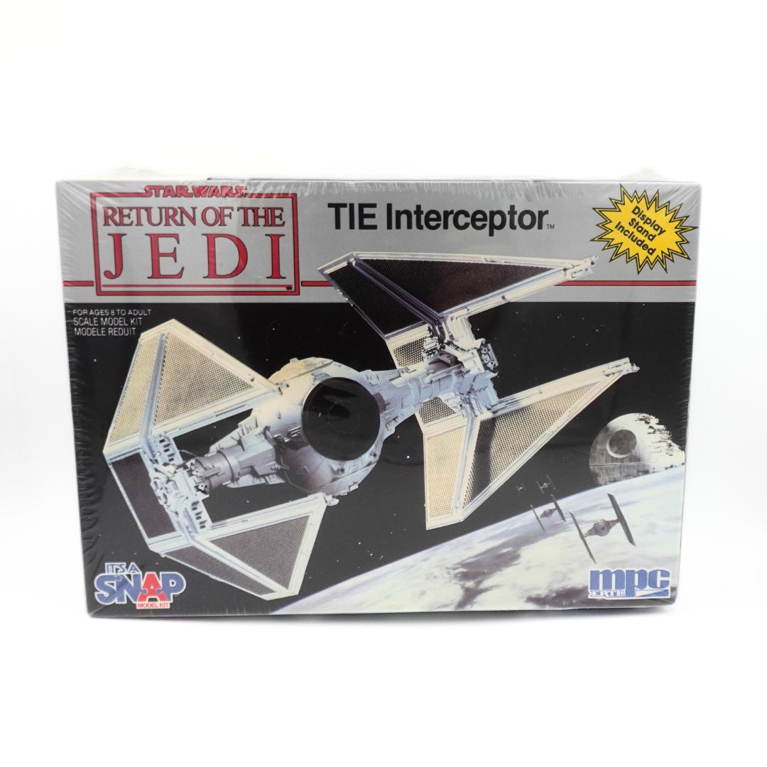 1990 Star Wars TIE Interceptor Model Kit