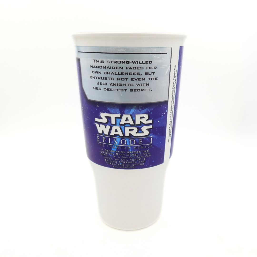 1999 Star Wars The Phantom Menace Pepsi Padme Neberrie Cup