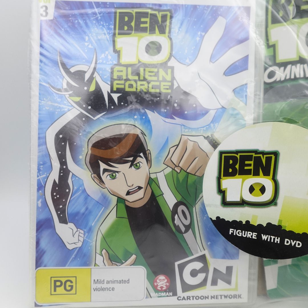 Ben 10 Alien Force Vol. 3 DVD with Pax Figure