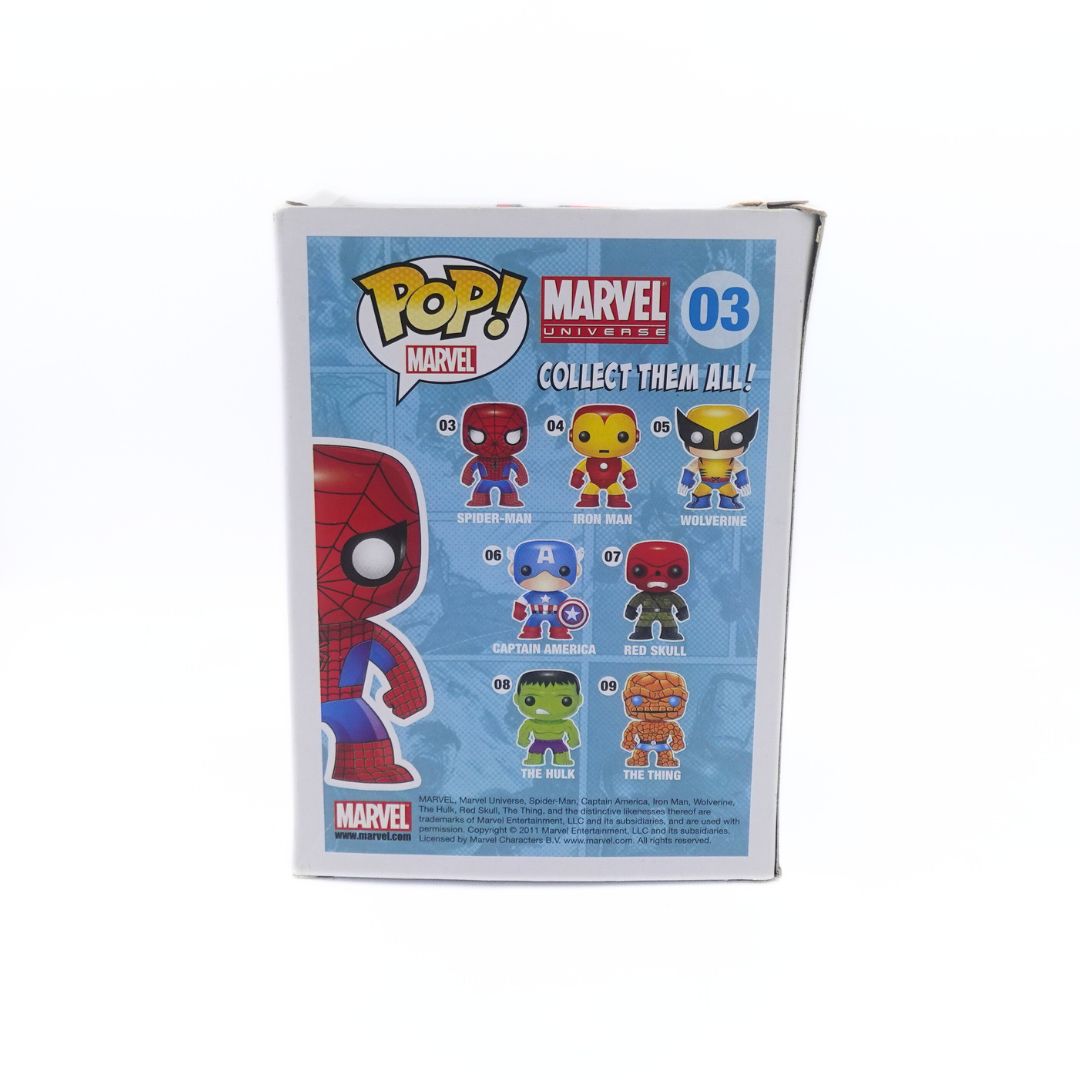 Spider-Man 03 Marvel Funko Pop Bobble Head