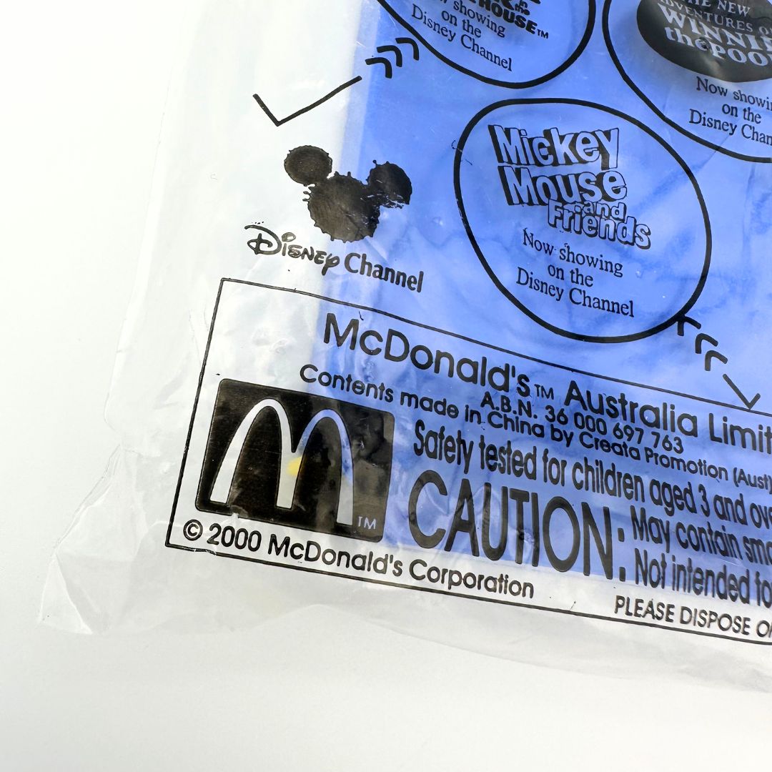 2000 Happy Meal Mickey Mouse Soccer Game