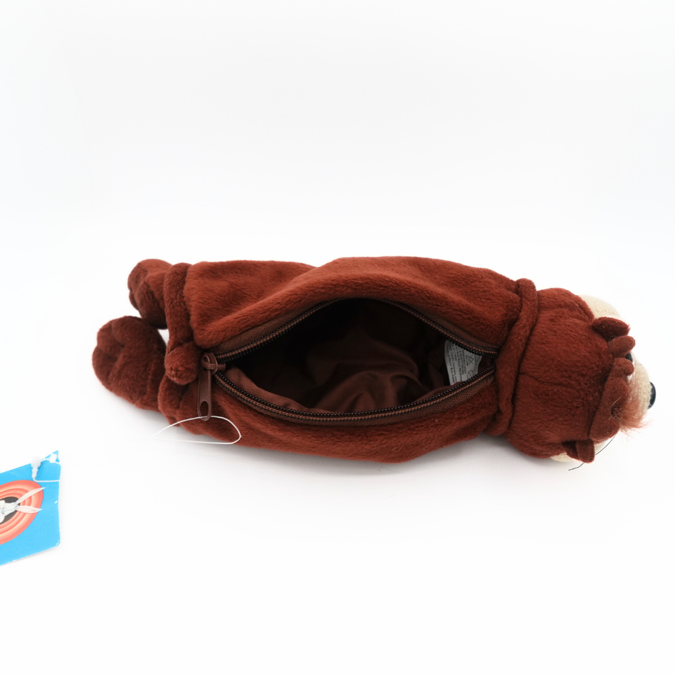 2000 Warner Brothers Taz Devil Plush Pencil Case