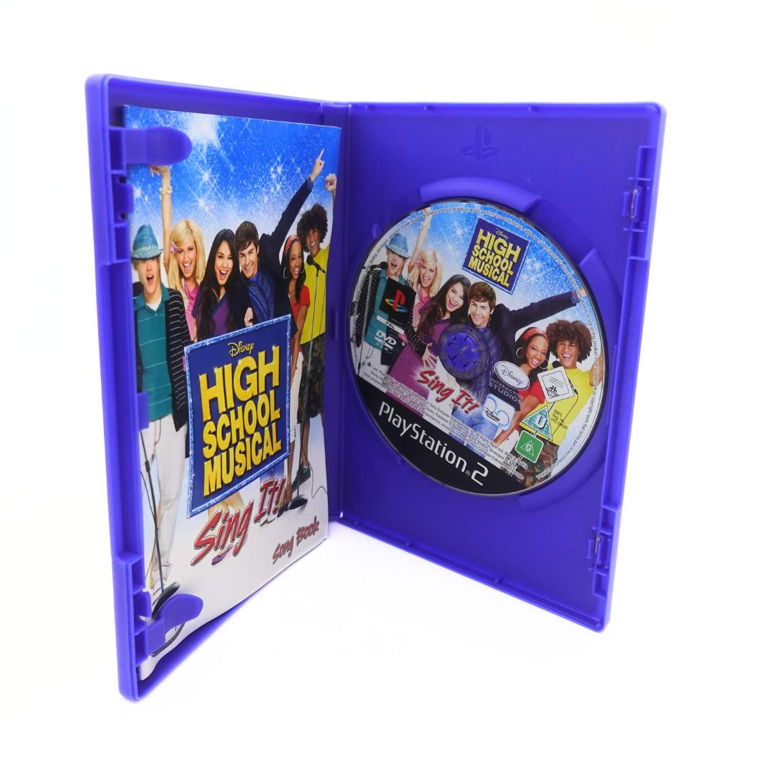 PS2 High School Musical Sing It! Singstar Game