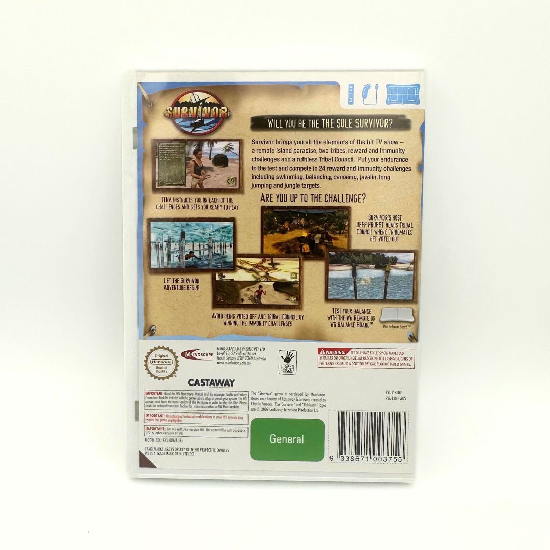 Survivor Wii Game