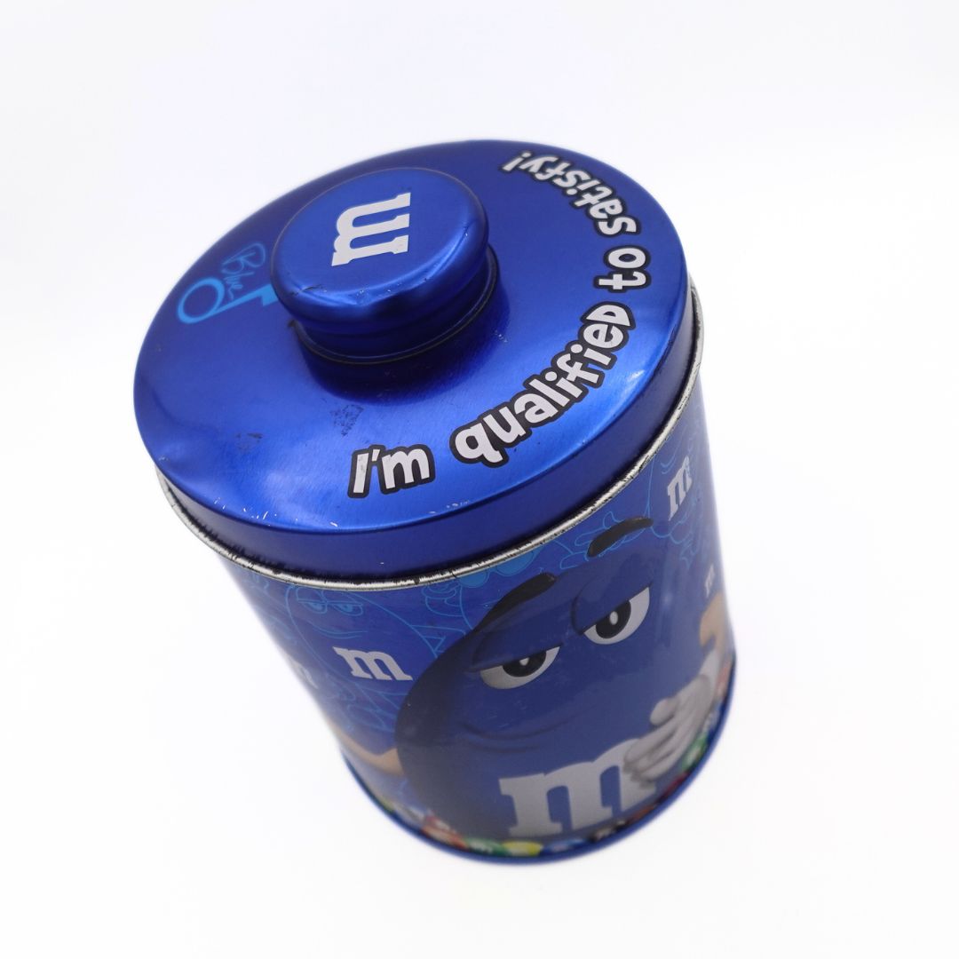 2013 Blue M&Ms Tin