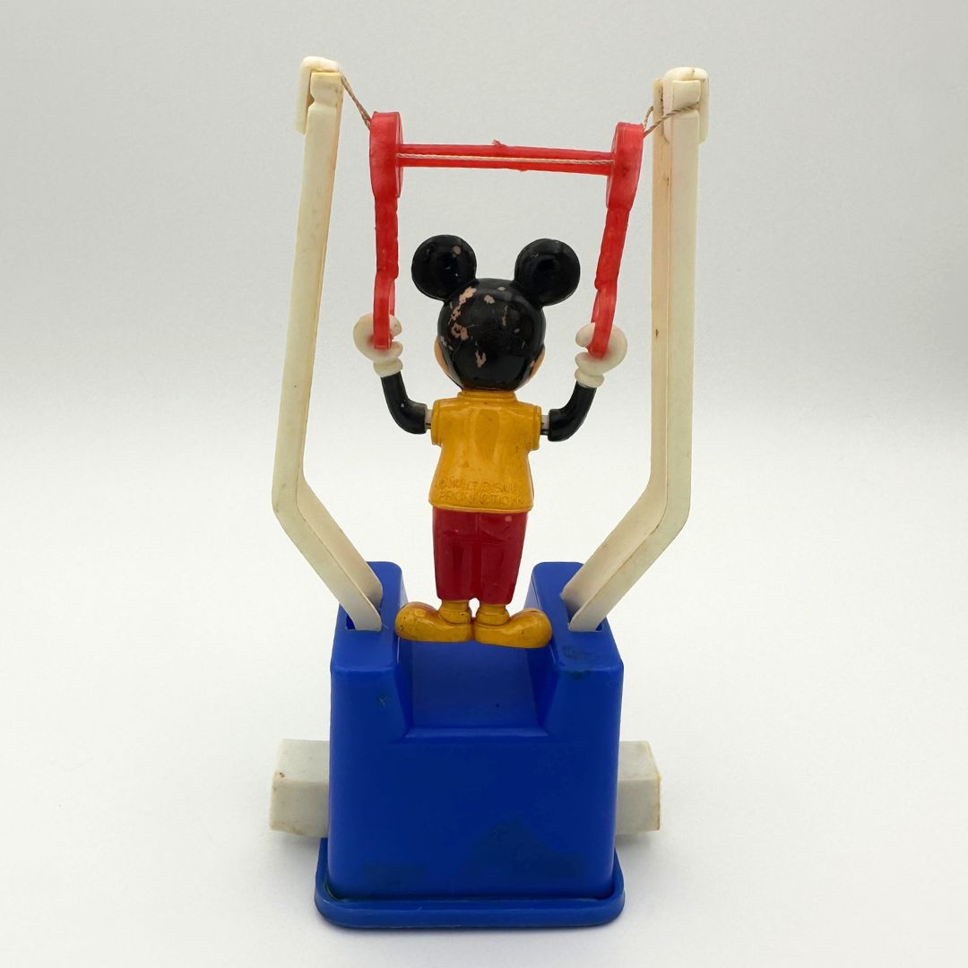 1977 Vintage Mickey Mouse Trapeze Toy