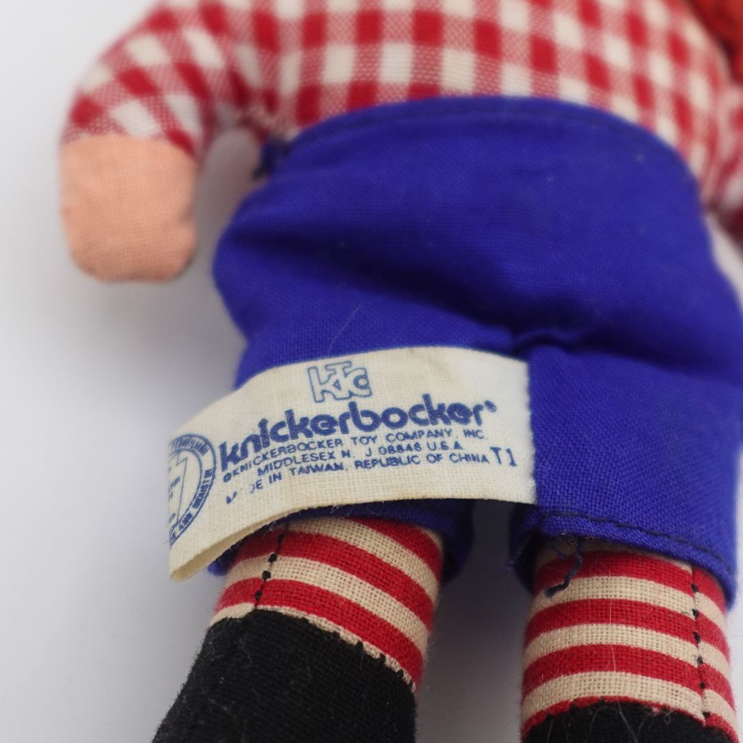 Vintage Small Knickerbocker Raggedy Andy Doll