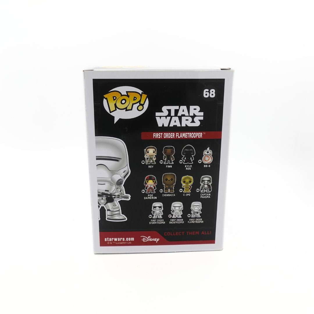 First Order Flametrooper 68 Star Wars Funko Pop