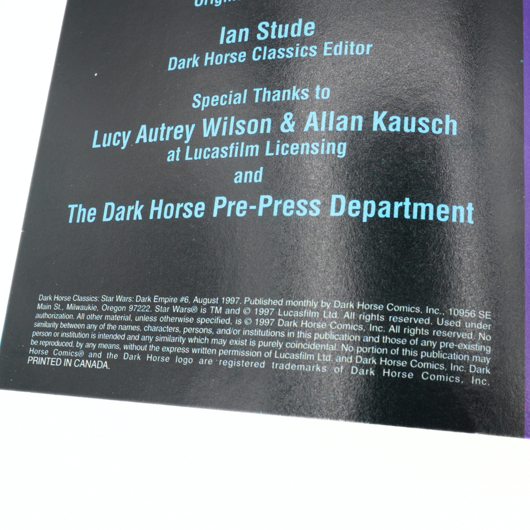 Star Wars Dark Empire 6 of 6