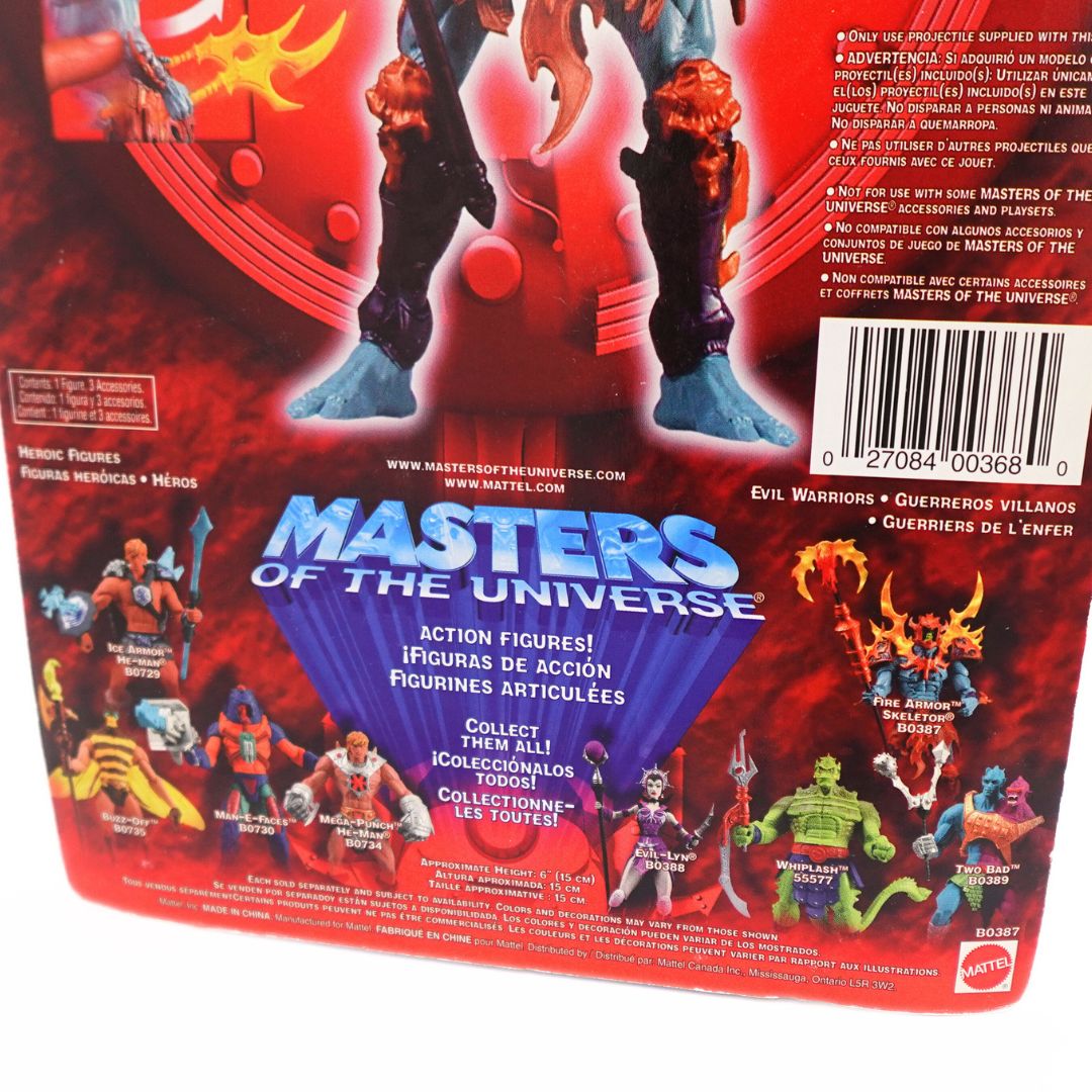 2003 Masters of the Universe Fire Armor Skeletor