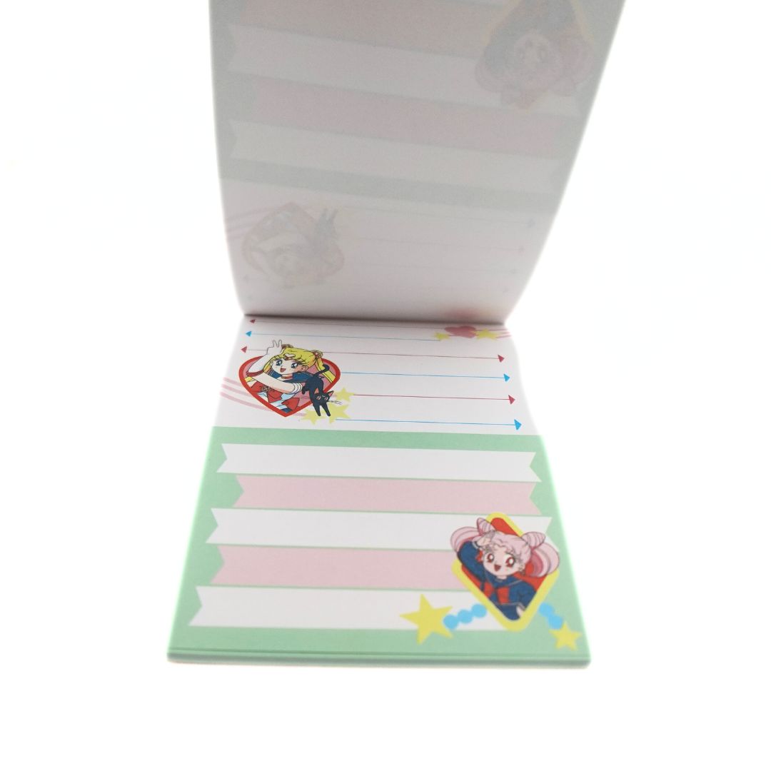 90s Small Sailor Moon Notepad with Stickers