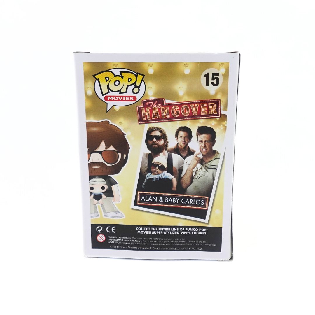 Alan and Baby Carlos 15 The Hangover Funko Pop