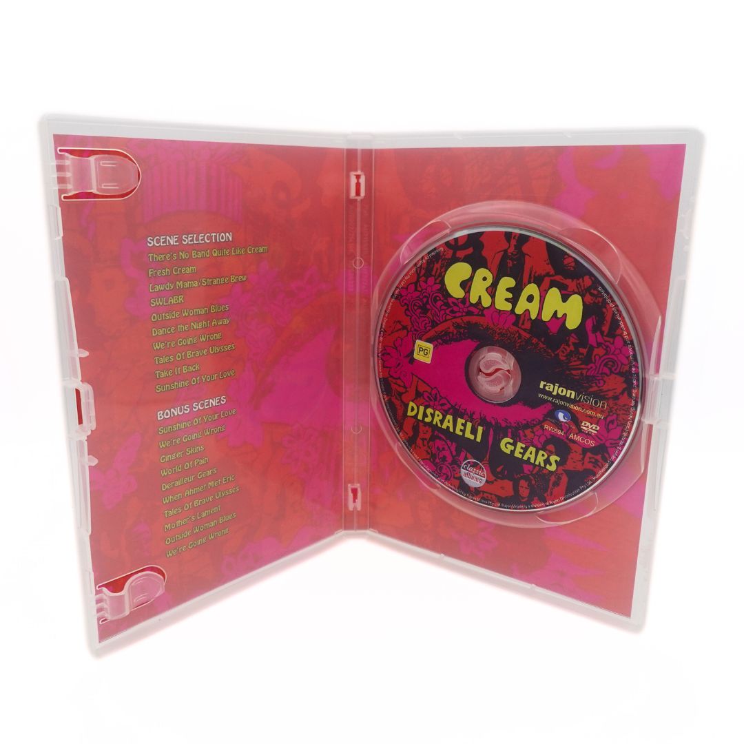 2006 Cream Disraeli Gears DVD