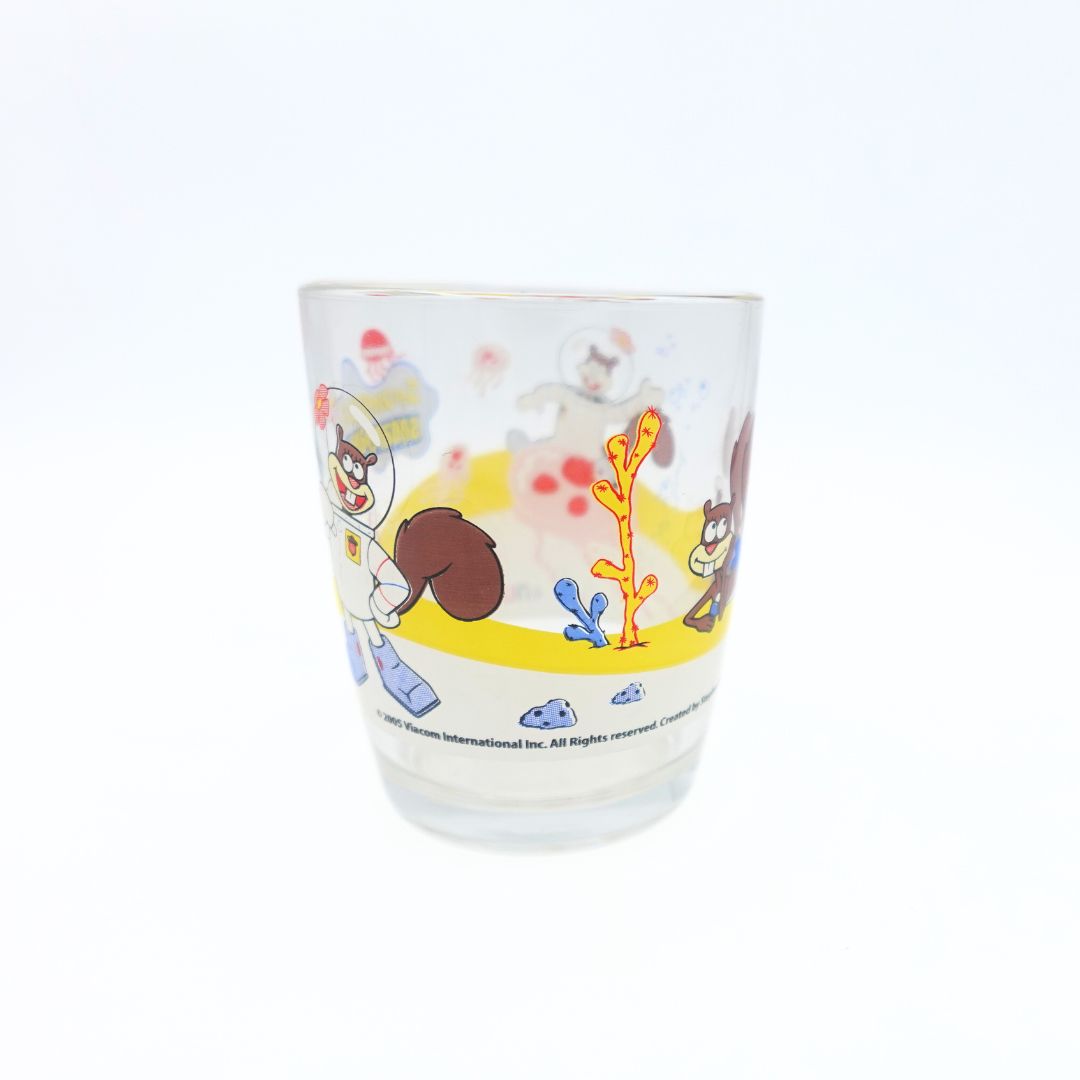 2005 Nutella Sandy Cheeks Spongebob Glass