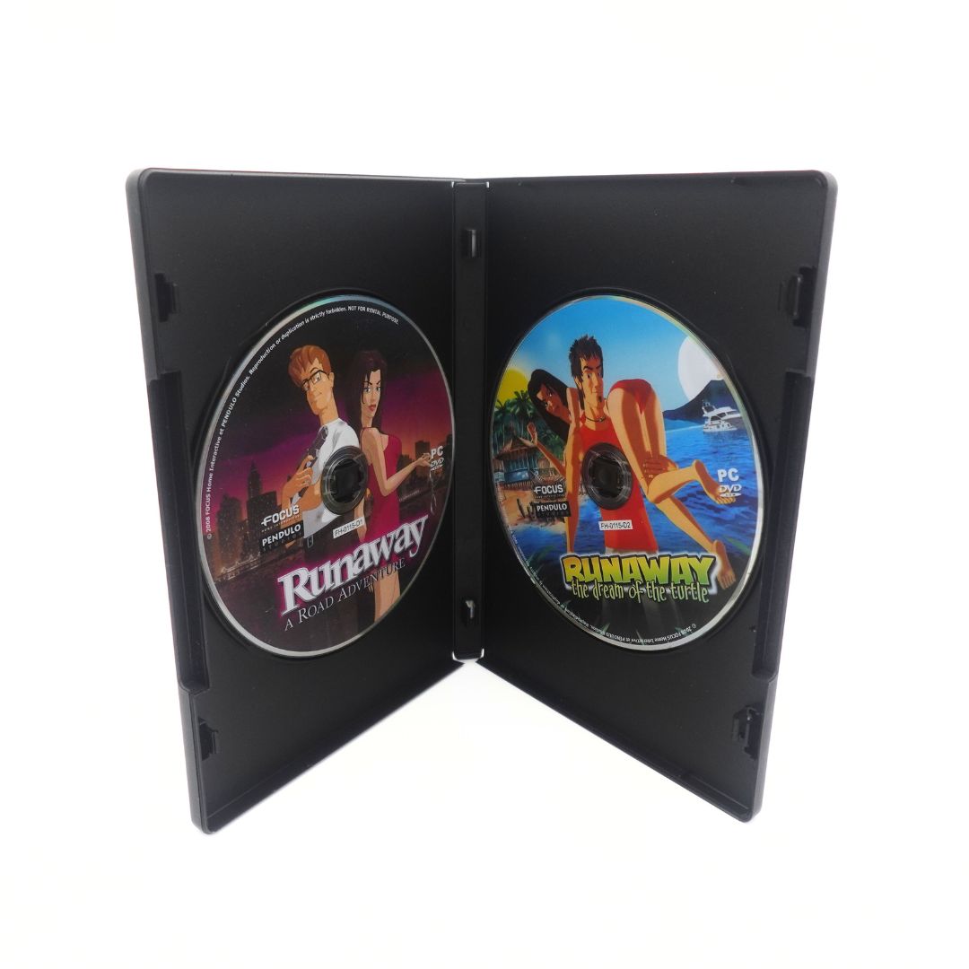 2 DVD Pack Runaway: A Road Adventure & Runaway: The Dream of the Turtle