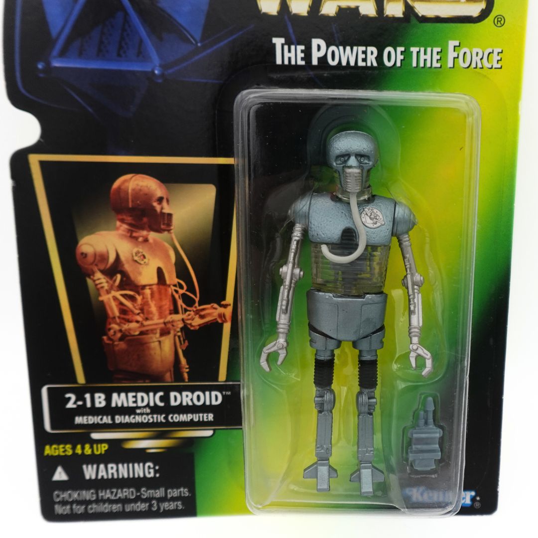 1996 Star Wars The Power of the Force 2-1B Medic Droid with Medical Diagnostic Computer