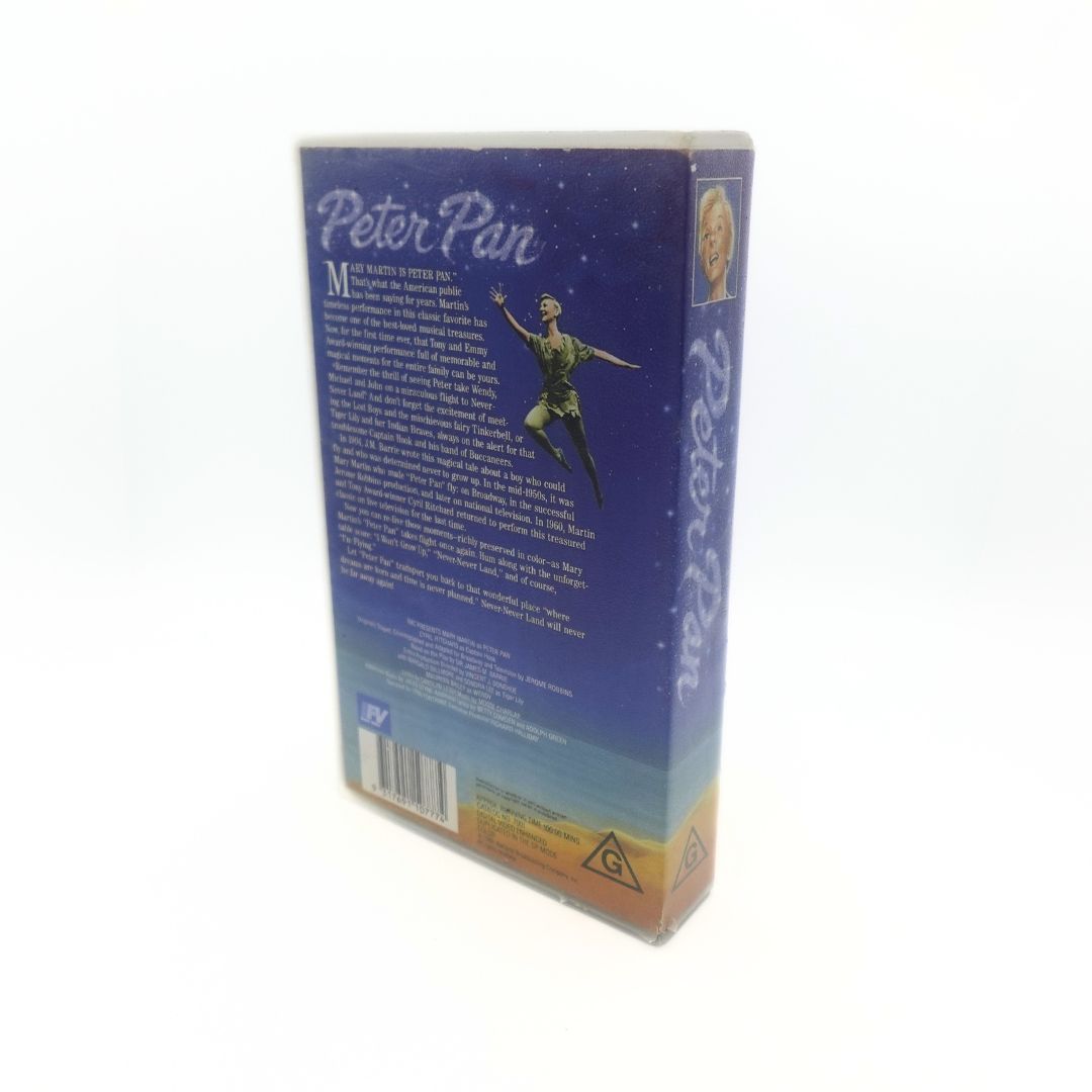 1989 Peter Pan with Mary Martin VHS