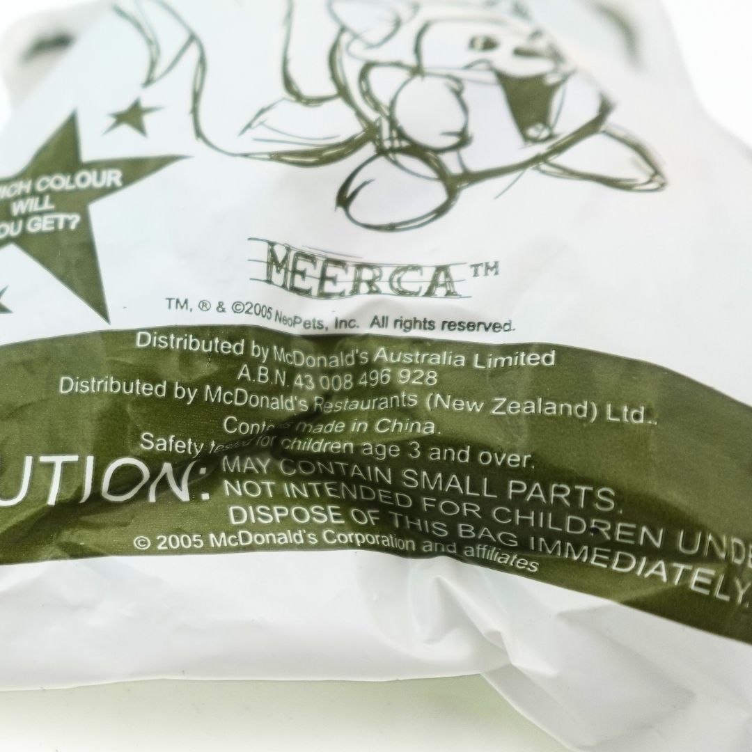 2005 Happy Meal Meerca Neopets Plush