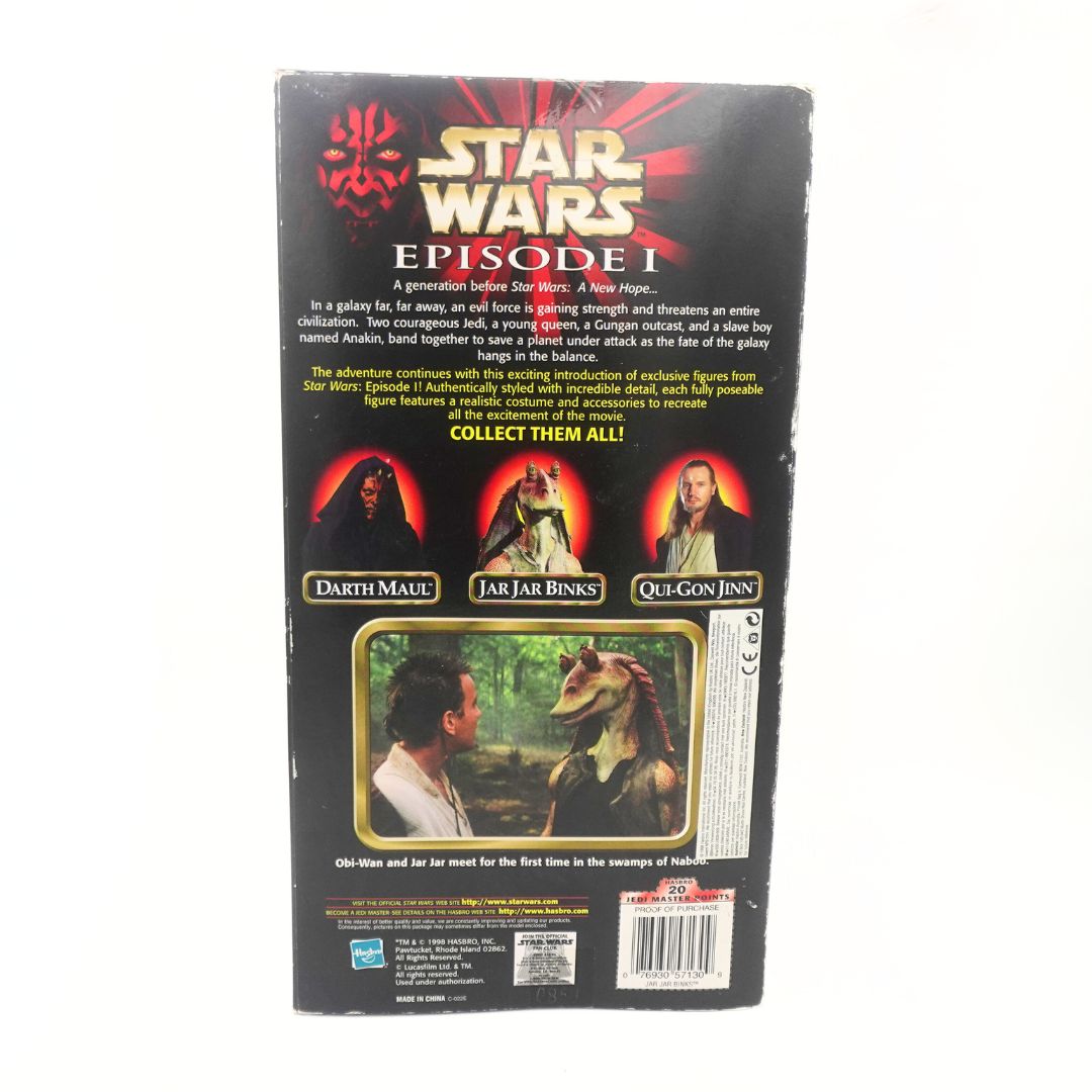 1998 Hasbro Jar Jar Binks Figure Star Wars Episode 1: The Phantom Menace