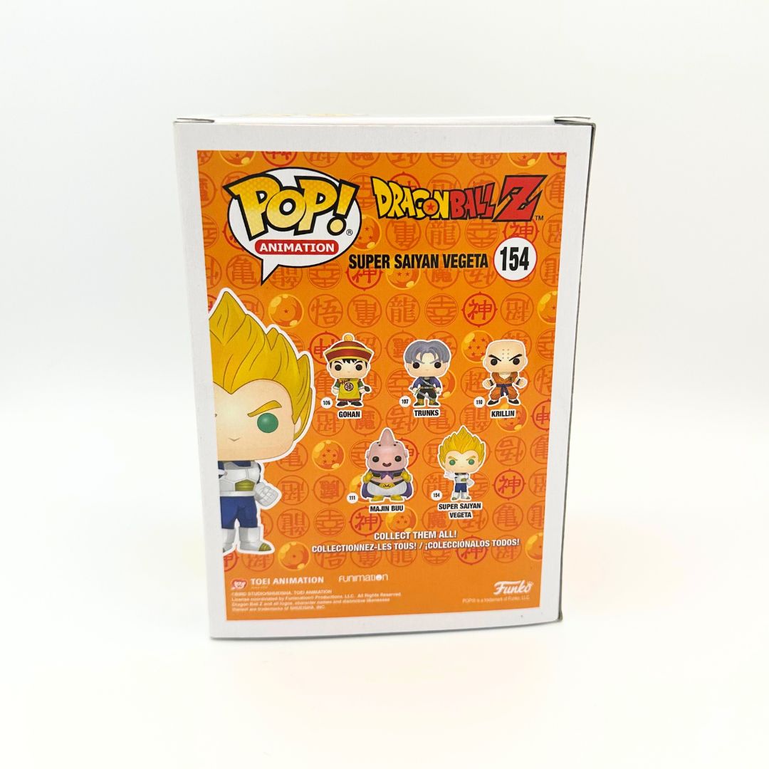 FunKo Pop! Vinyle Super Saiyan Vegeta Bleu Chrome # 154 Exclusivité FunKo Pop! Vinyle Super Saiyan Vegeta Bleu Chrome # 154 Exclusivité